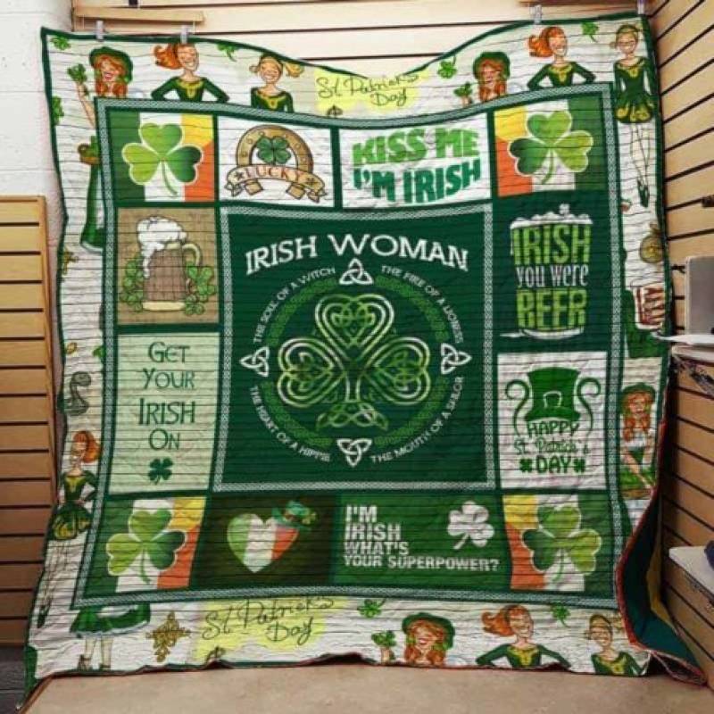 Irish Woman J1801 84O41 Blanket