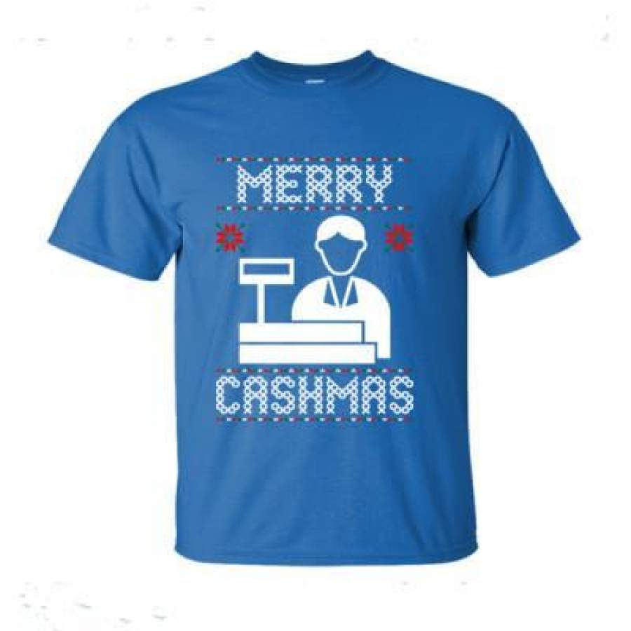 AGR Merry Cashmas Ugly Christmas Sweater – Ultra-Cotton T-Shirt