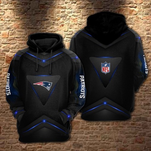 New England Patriots 3 D Hoodie Gift Idea For Fan 024