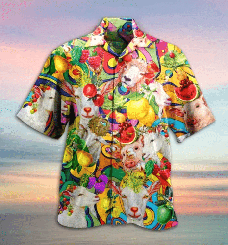 Awesome Farming Hawaiian Shirt