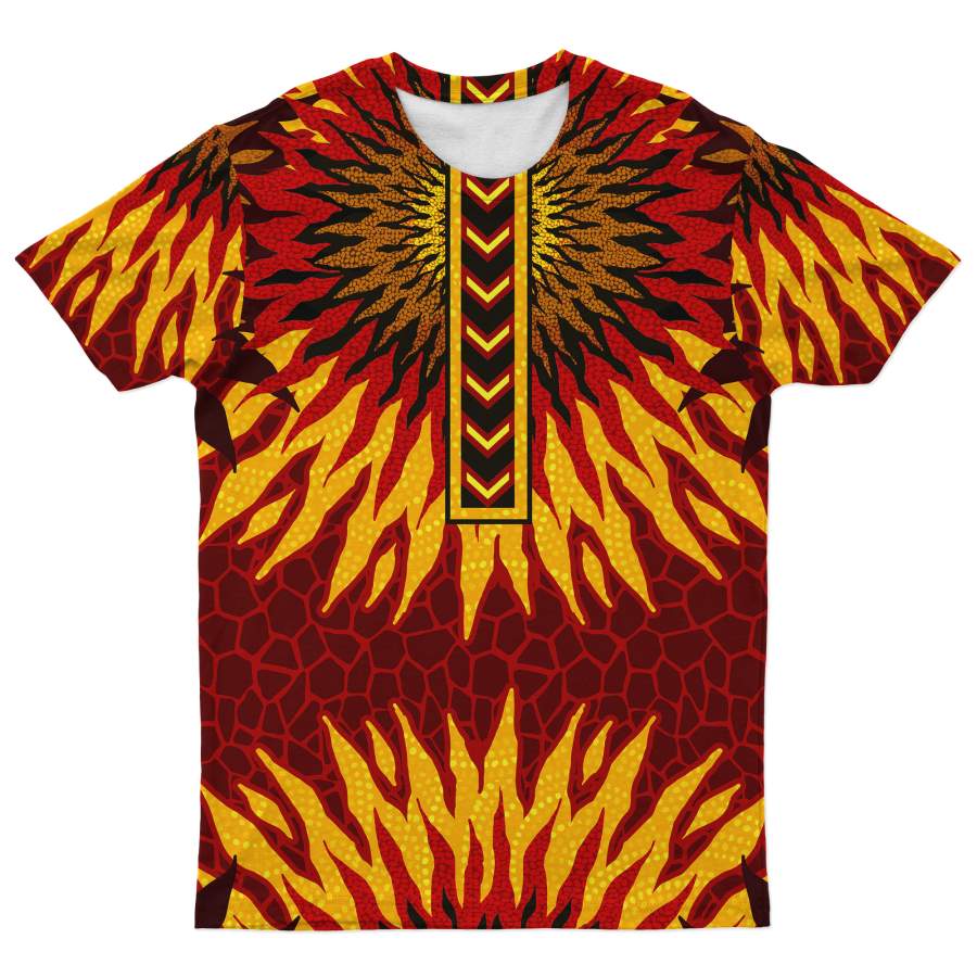 Sunflower African Pattern T-shirt