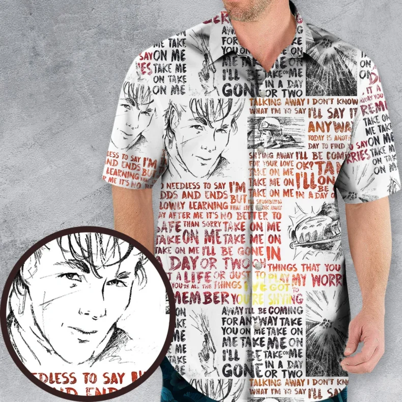 Take On Me Hawaiian Shirt