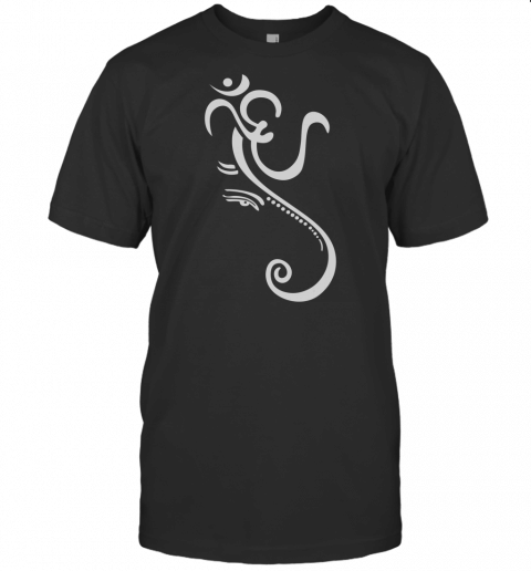 Ganesha Elephant For Yoga And Meditation T Shirt