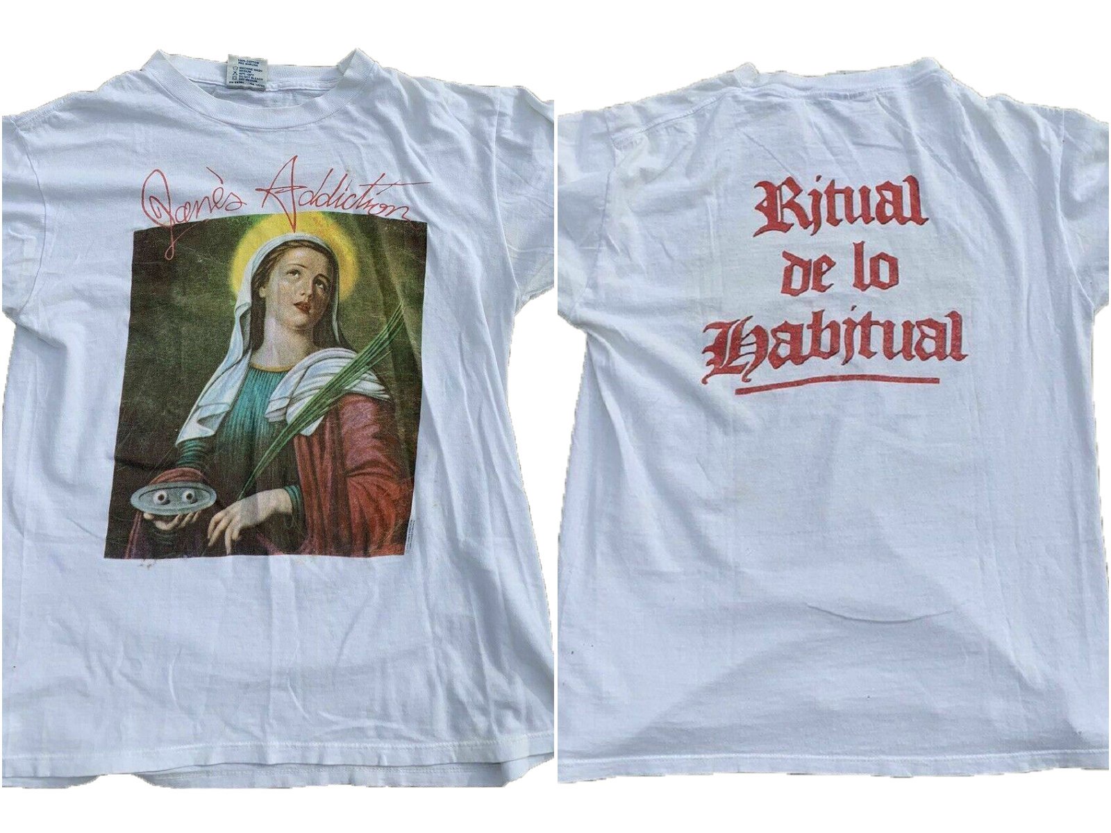 Vtg Janes Addiction Ritual De Lo Habitual T-Shirt