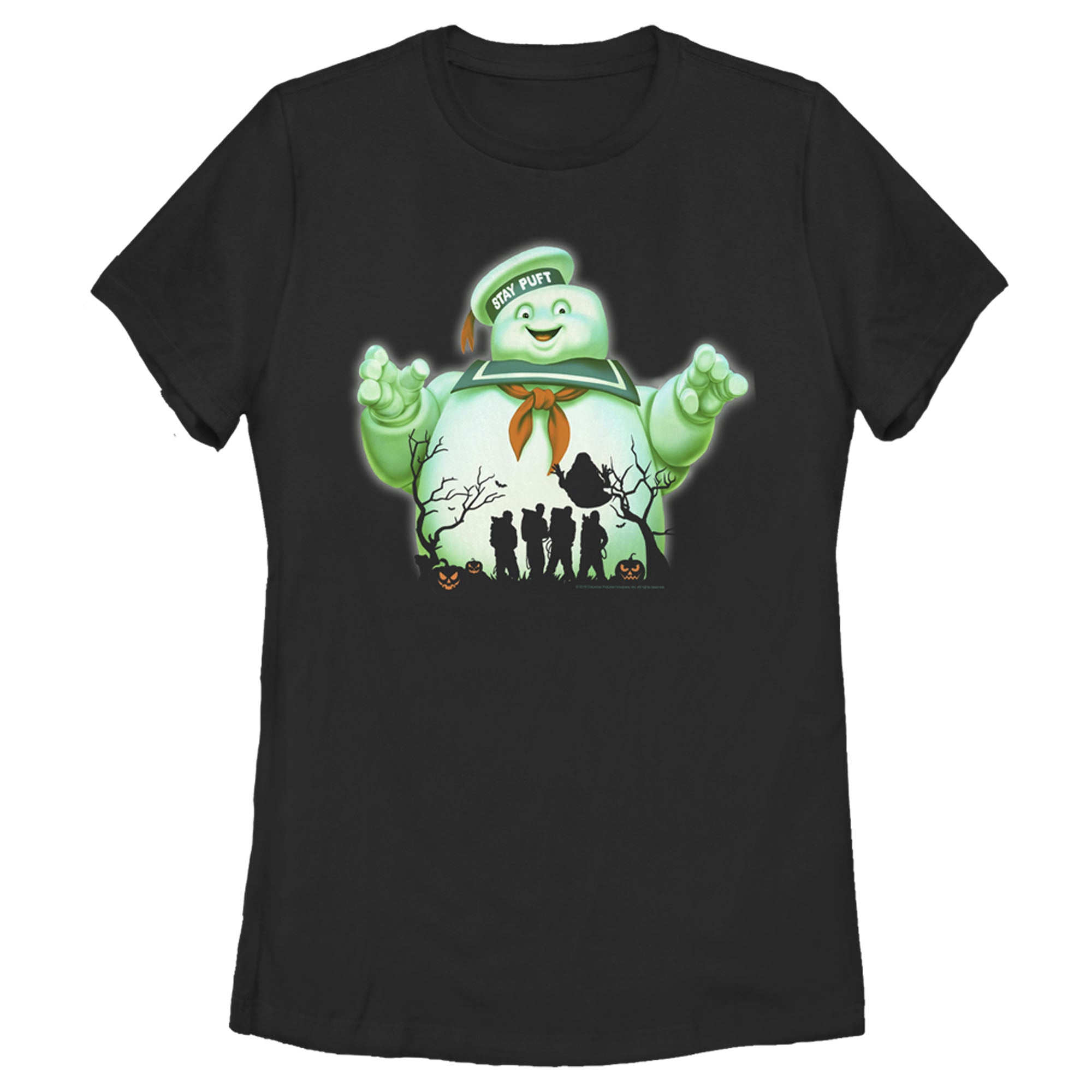 Ghostbusters Women’S Halloween Stay Puft Marshmallow Man  T-Shirt