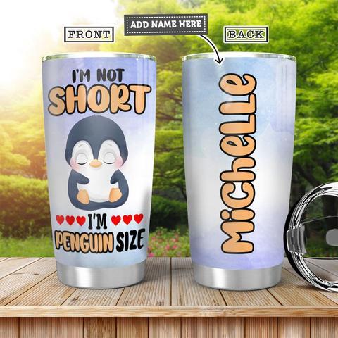 Penguin Kd4 Personalized Stainless Steel Tumbler, Personalized Tumblers, Tumbler Cups, Custom Tumblers