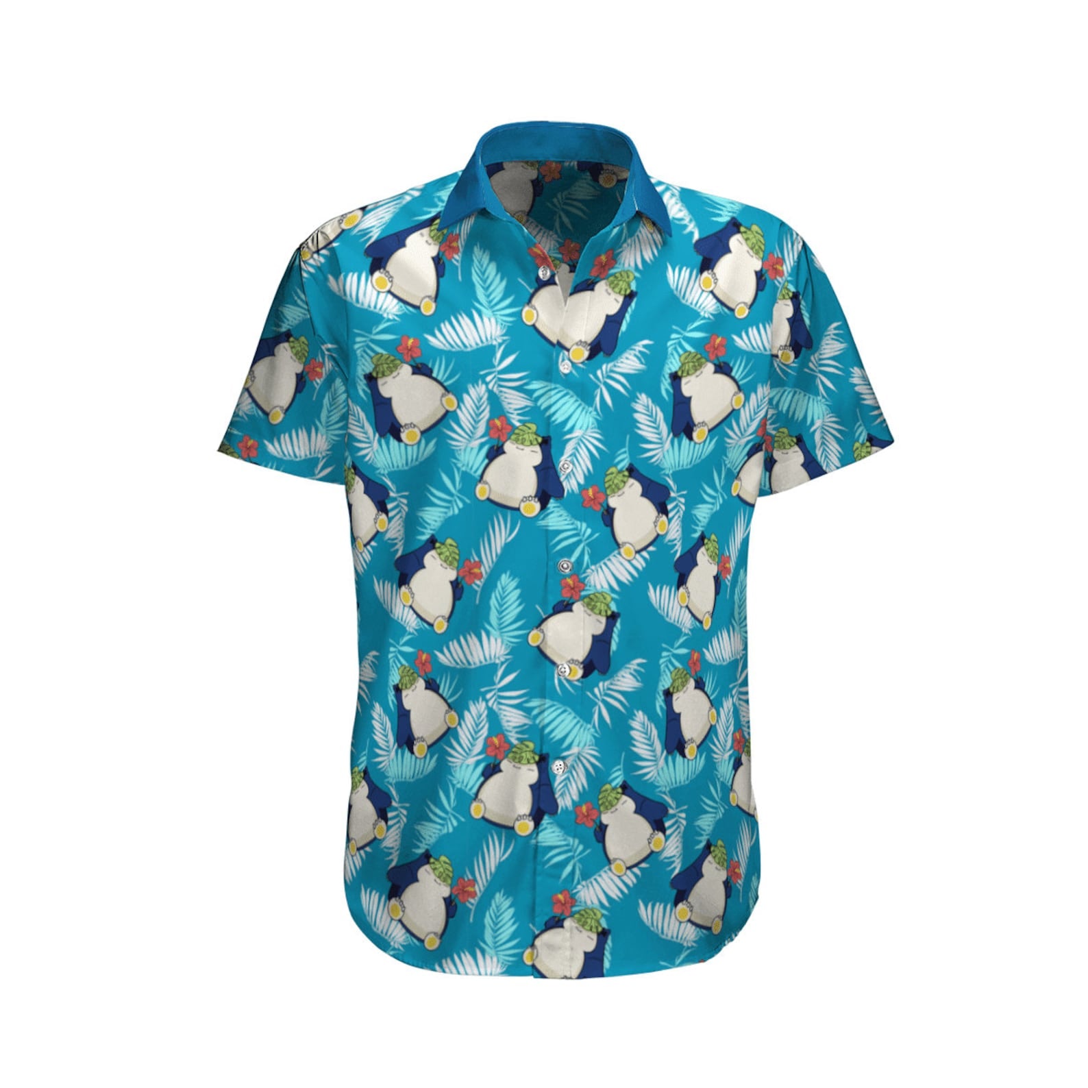 Snorlax Pokemon Hawaii Shirt Hawaii For Women Men Hawaii Custom Ha76207