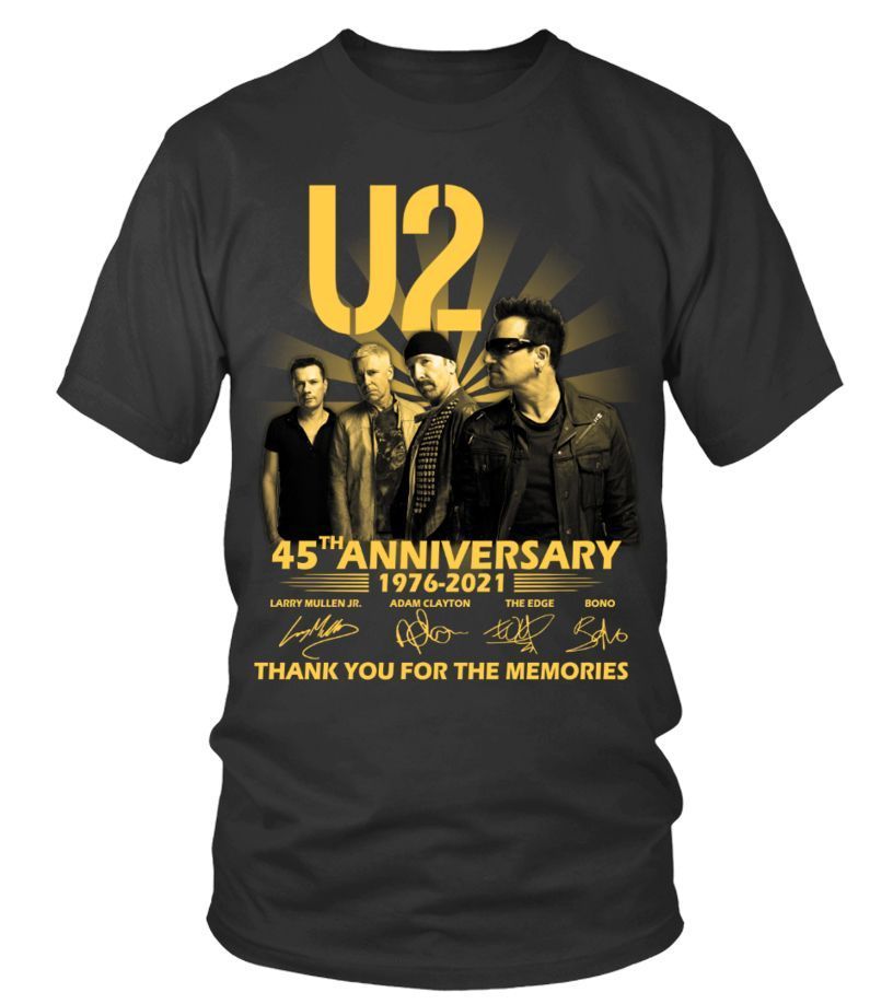 U2 Shirts, U2 Band Shirt, T-Shirt 2D – V592