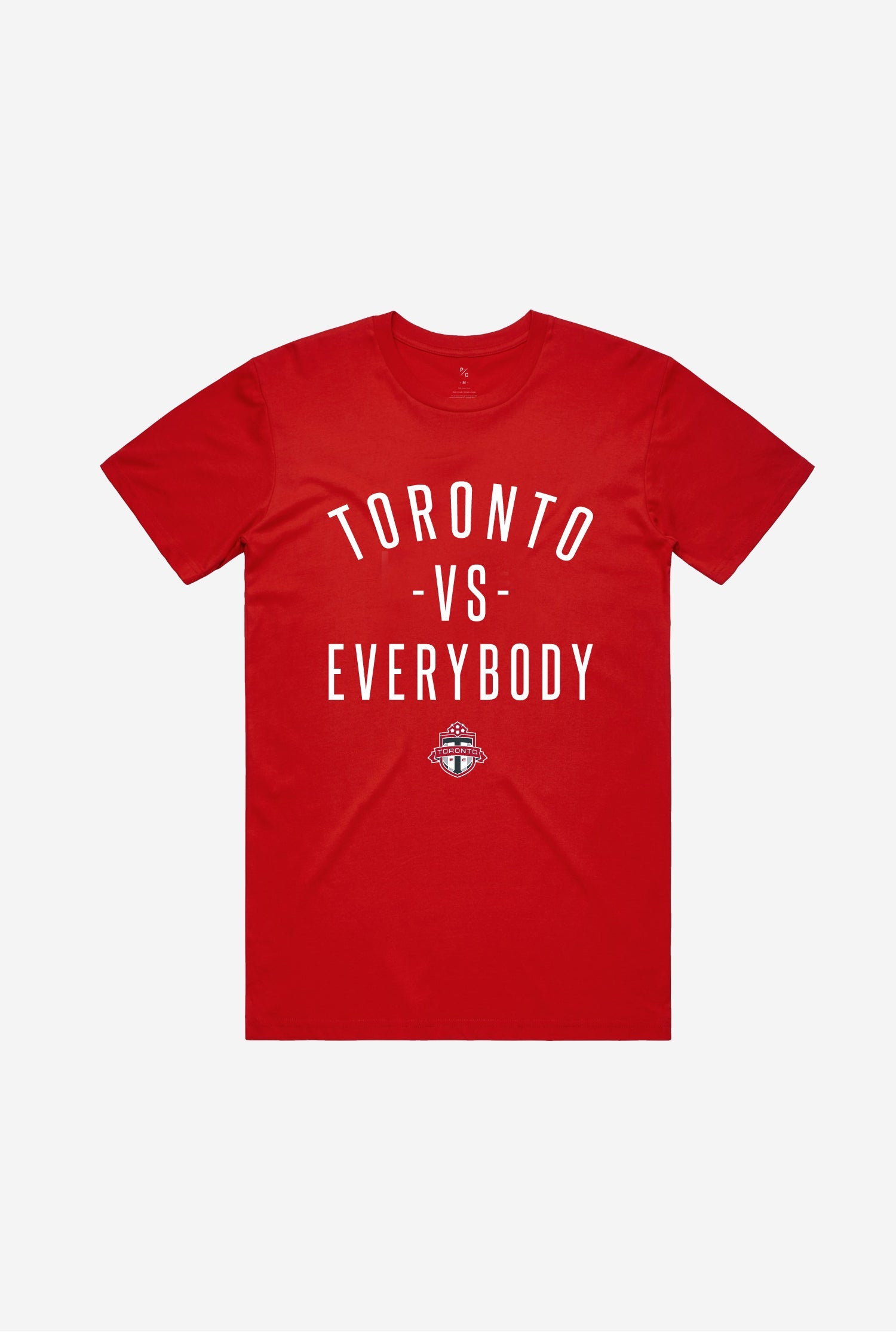 Toronto -Vs- Everybody Tfc T-Shirt – Red