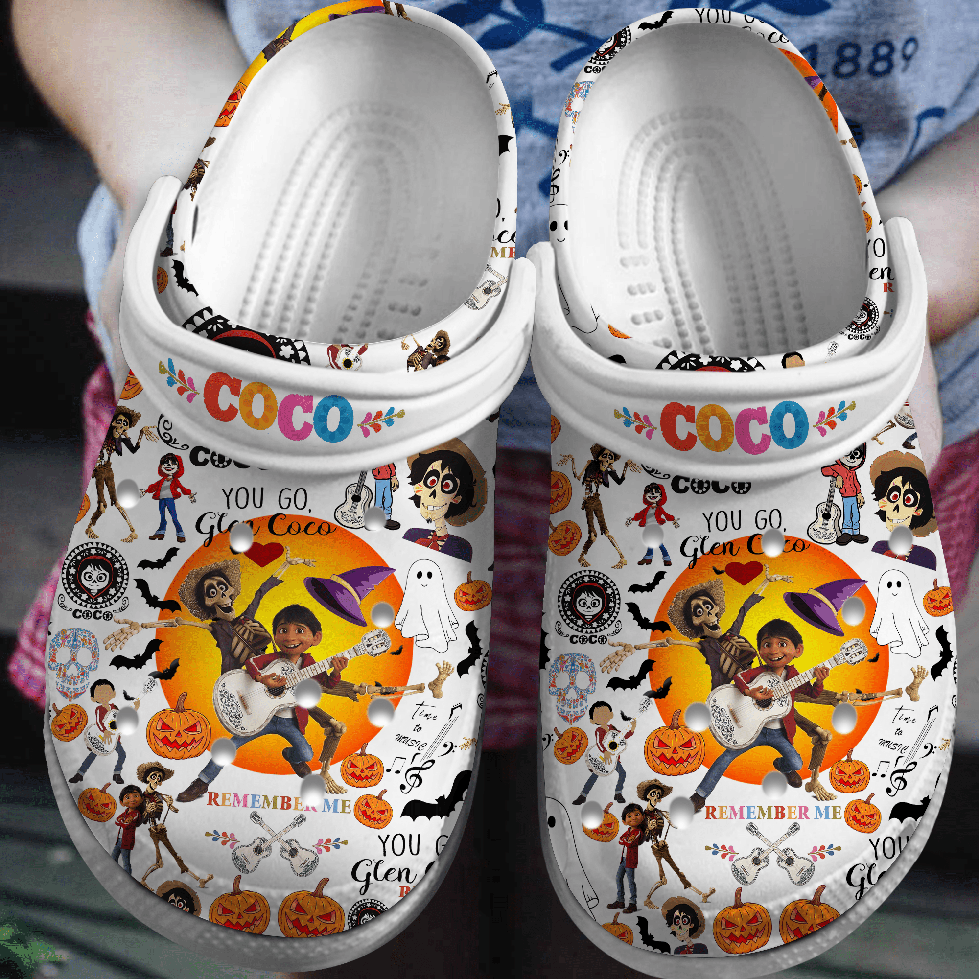 Coco Cartoon Crocs Crocband Clogs Shoes Comfortable For Men Women and Kids