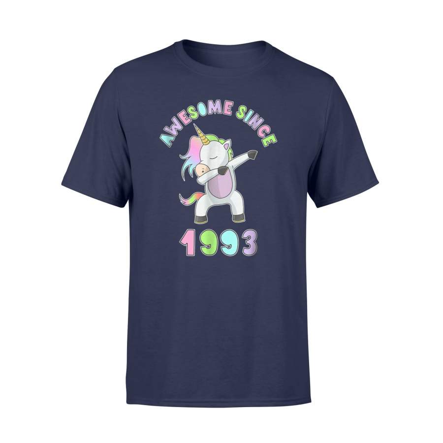 25th Birthday Unicorn Dabbing T Shirt