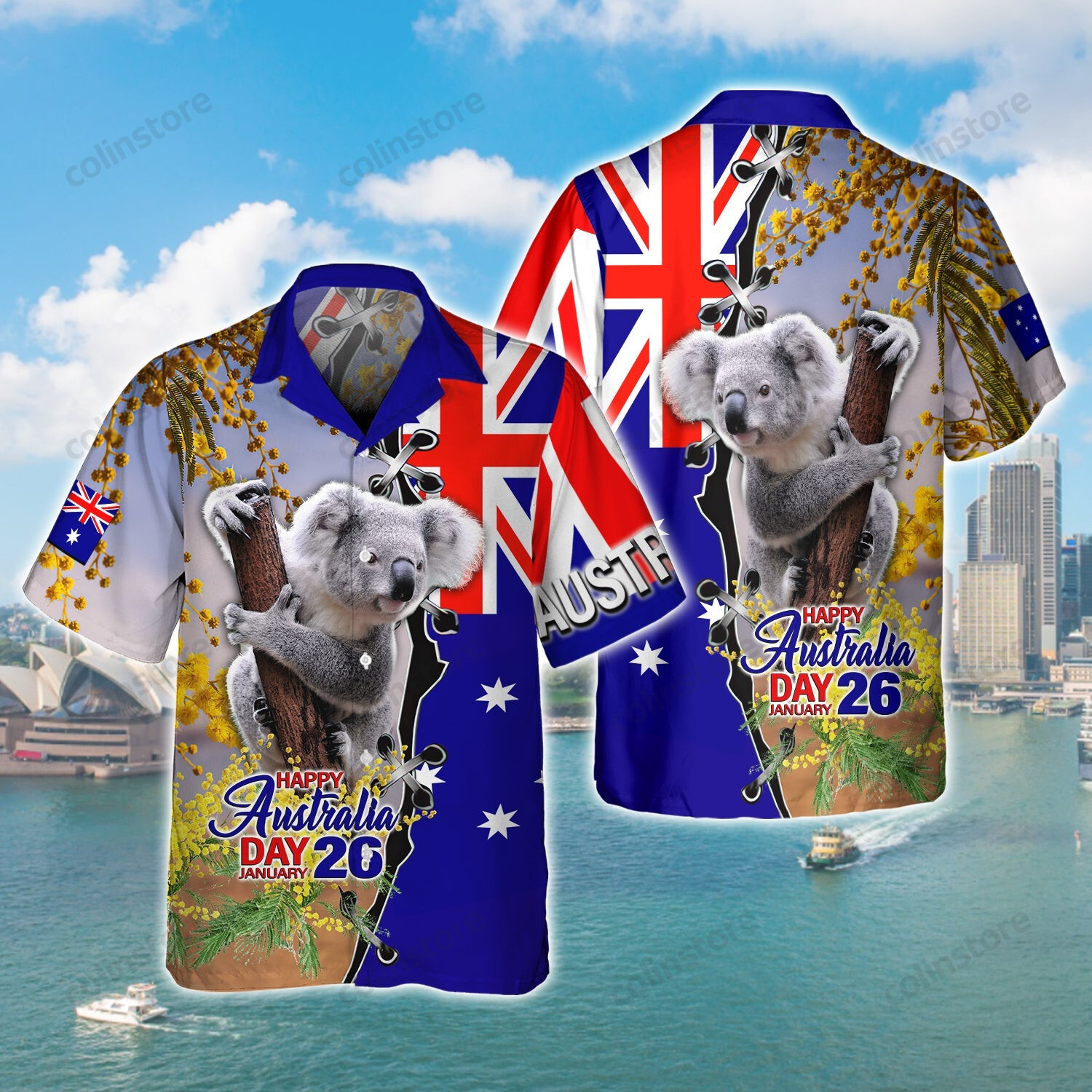 Happy Australia Hawaii Shirt Nbtt Ha28862