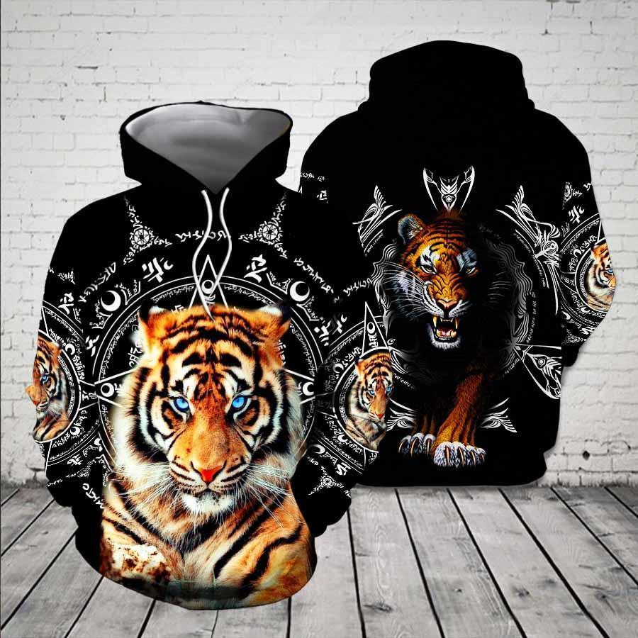 Tiger Orange Dangerous 3D All Over Print | For Men & Women | Ht1261