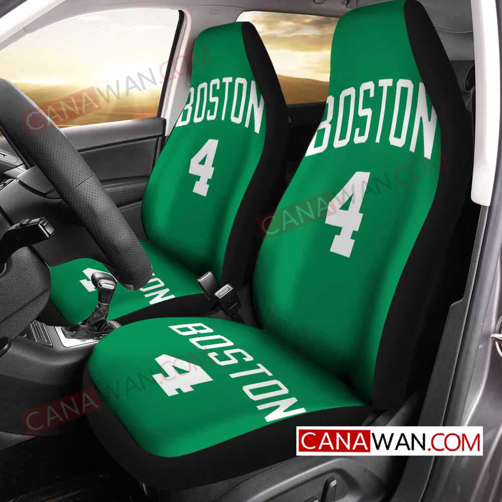 Boston Celtics Style310 3D Customized Personalized Car Seat Cover