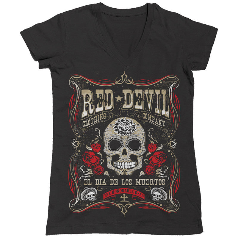 Women’S El Dia De Los Muertos T-Shirt