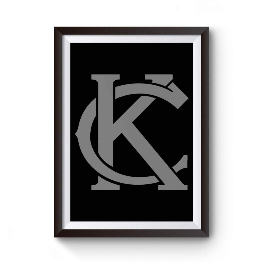 Kansas City Kc Logo Royals Chiefs Sporting Missouri Poster