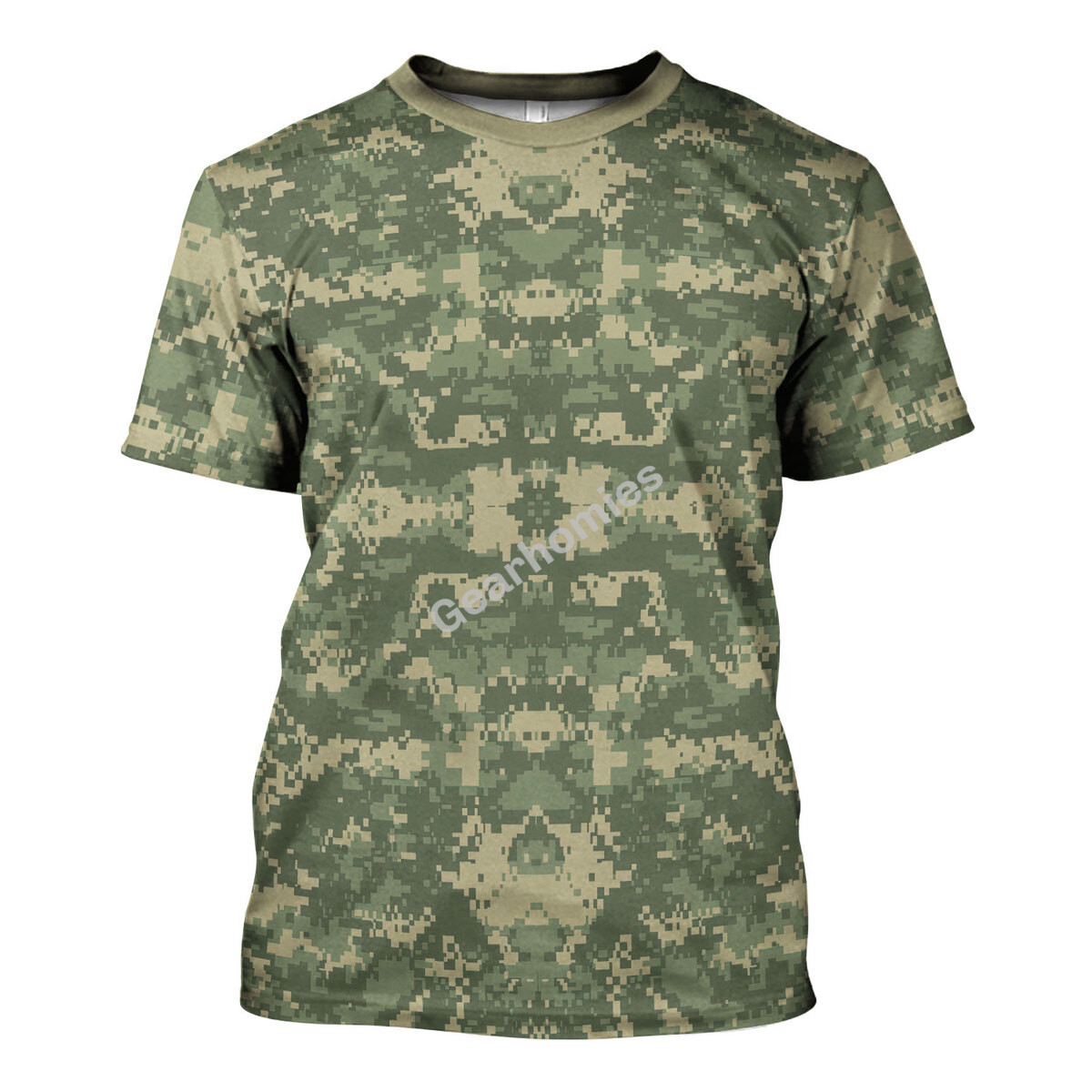 American Acu Or Universal Camouflage Pattern (Ucp) Camo T-Shirt