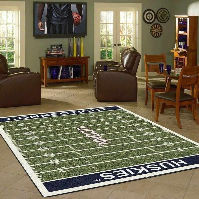 Uconn Huskies Home Field Area  Sku 3219 Rug