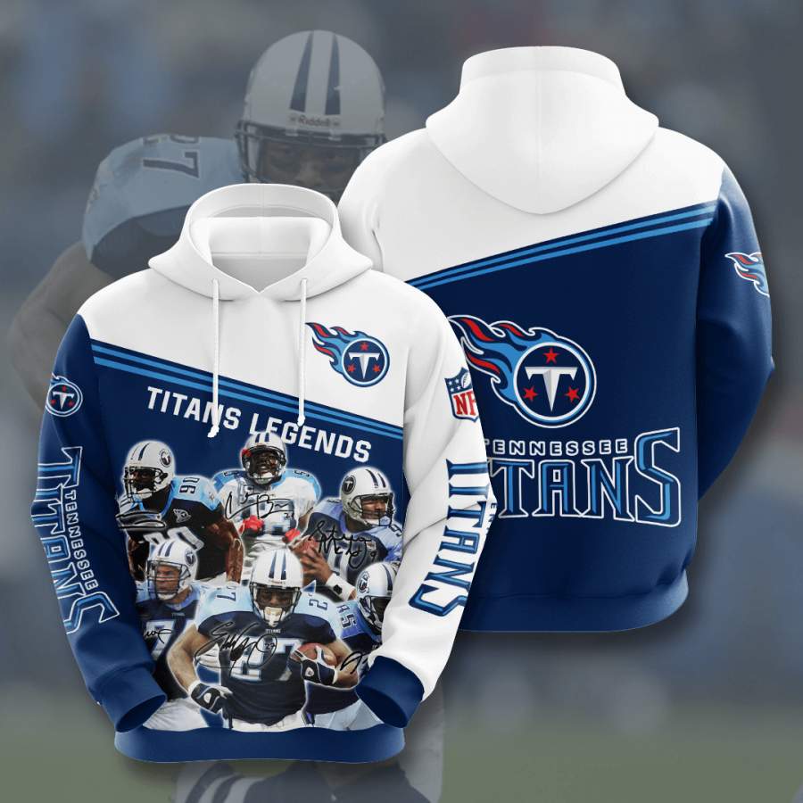 Tennessee Titans Hoodie 3D Style2986 All Over Printed