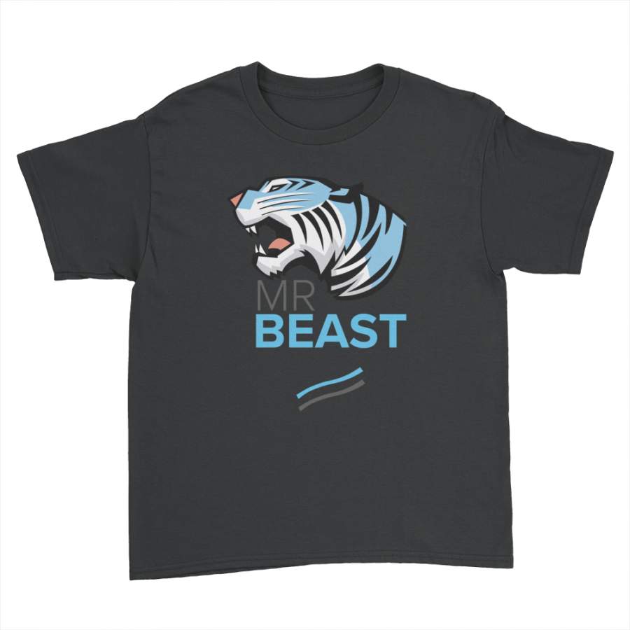 Tiger Lines – Kids Youth T-Shirt