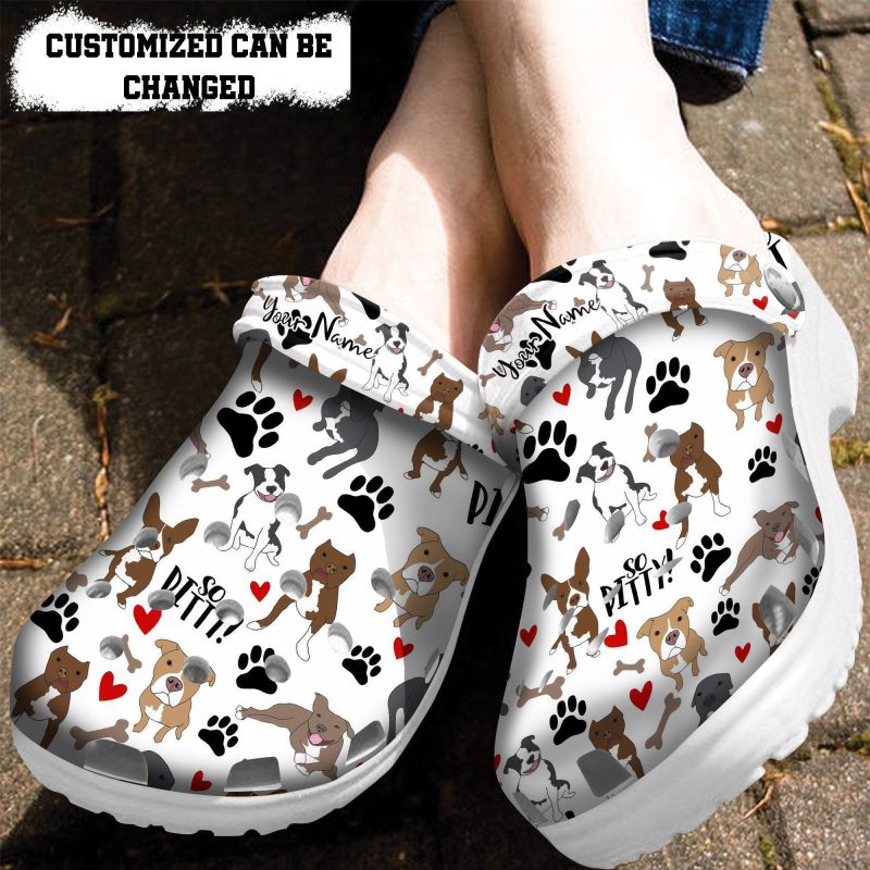 France Bull Dog Shoes For Girl Women Mother Day – Dog Mom Shoes Croc Clogs Customize Name