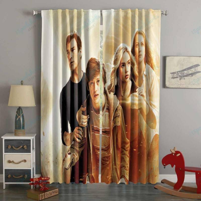 3D Printed The Gifted Style Custom Living Room Curtains