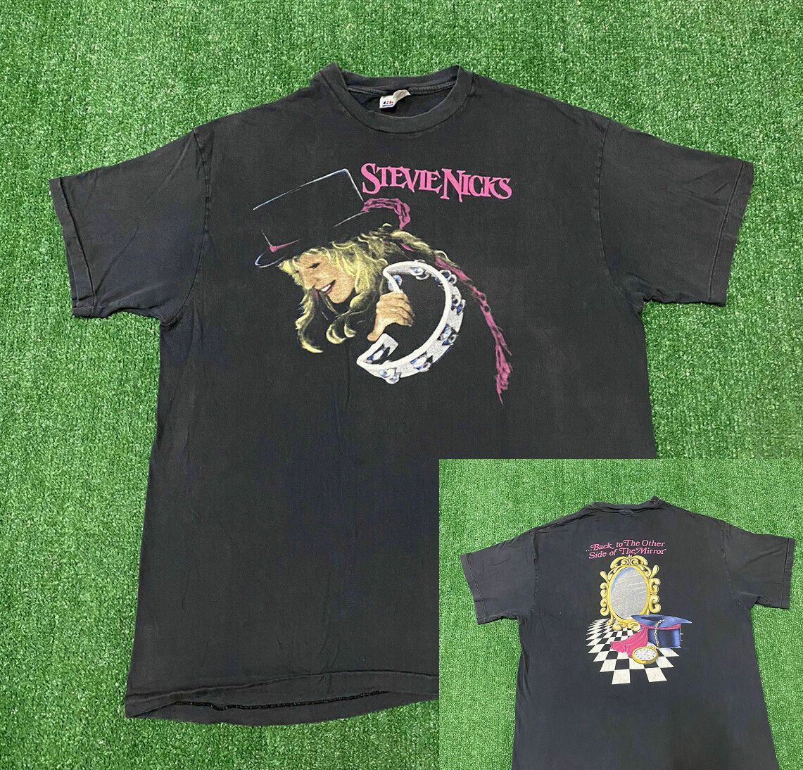 Vtg 1989 Stevie Nicks Other Side Of The Mirror Tour Band T-Shirt