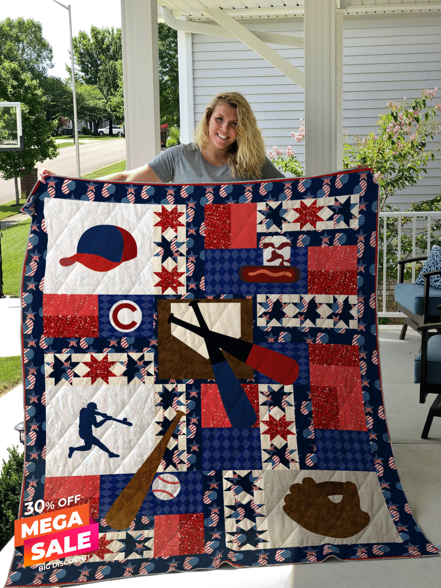 Baseball HN220502 Quilt Blanket