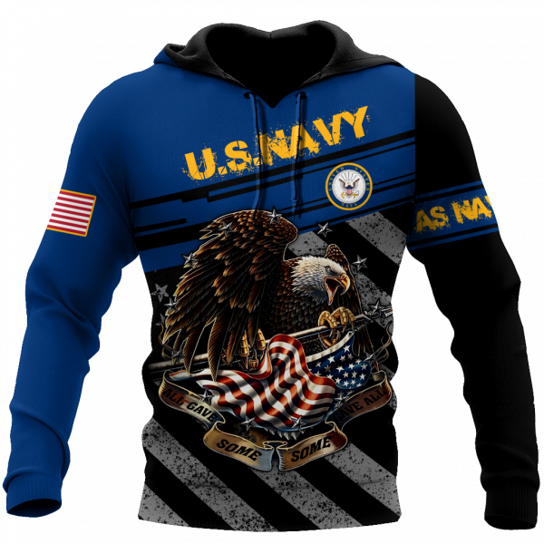 Us Navy Us Veteran 3D All Over Printed Shirts Mh211020