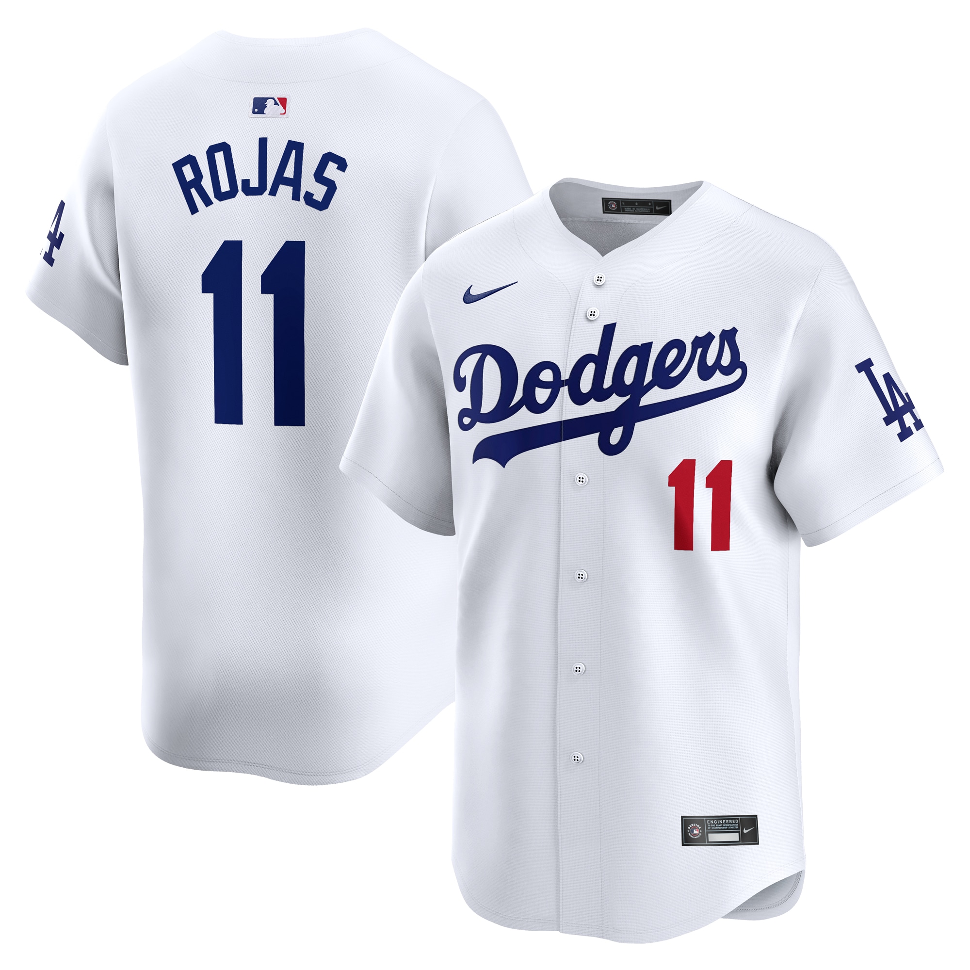 Miguel Rojas Los Angeles Dodgers Home Limited Player Jersey – White