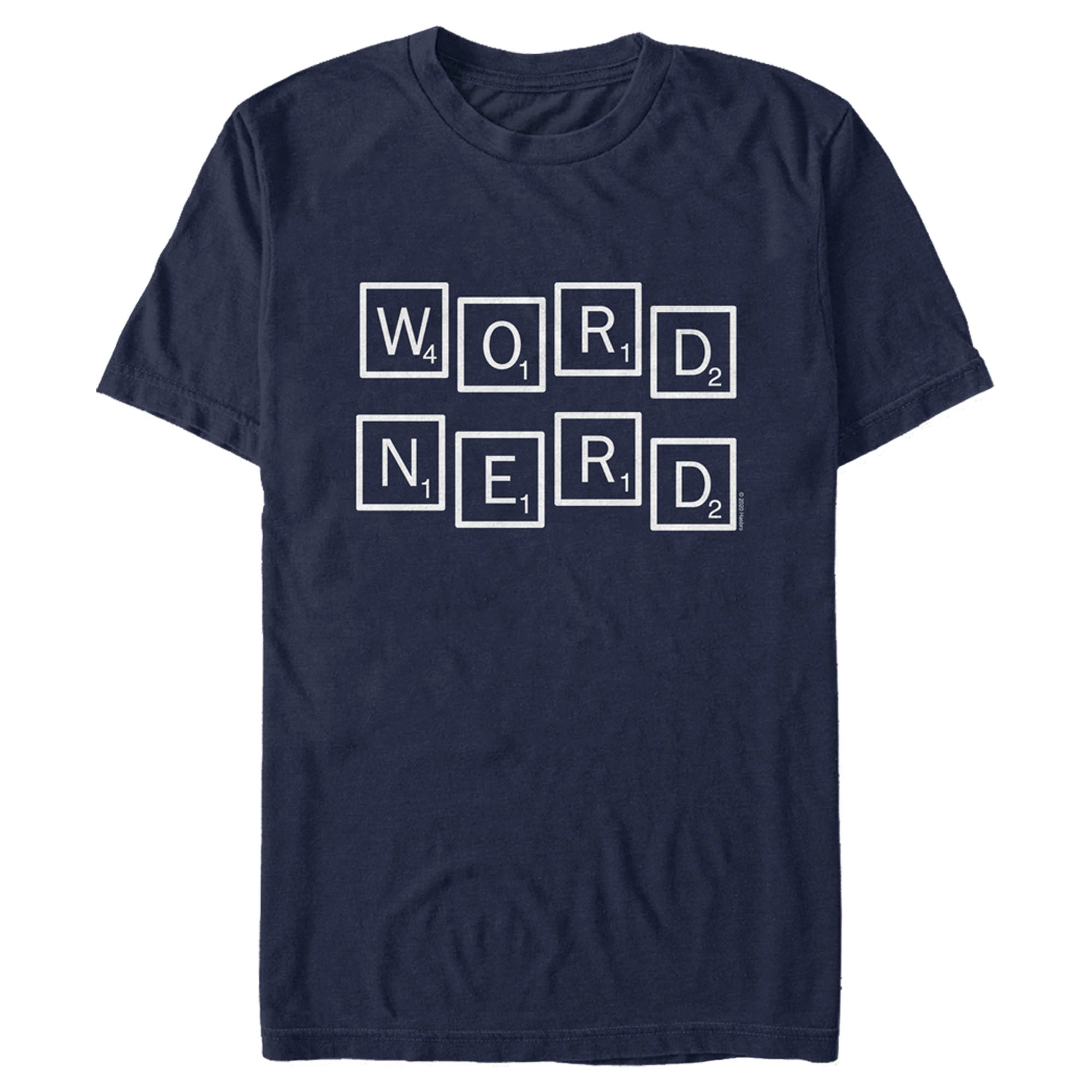 Scrabble Men’S Word Nerd  T-Shirt