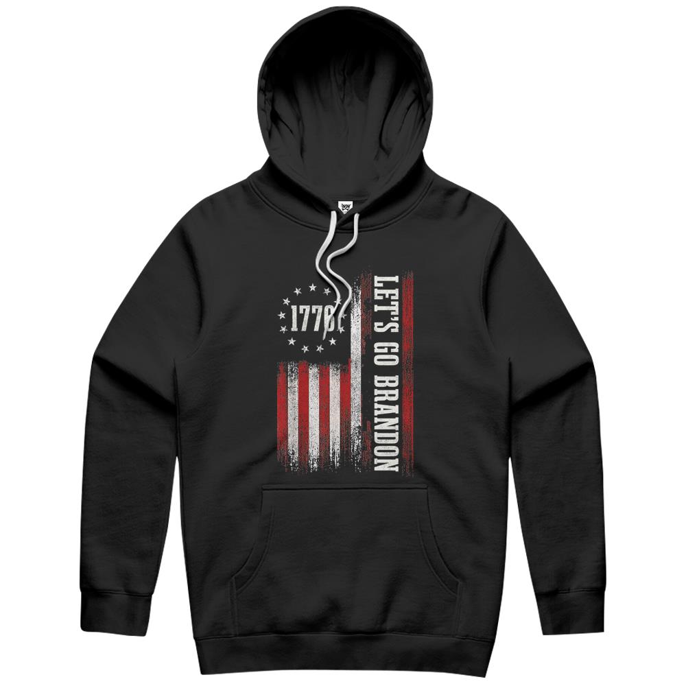 Let’S Go Brandon Usa Flag Hoodie