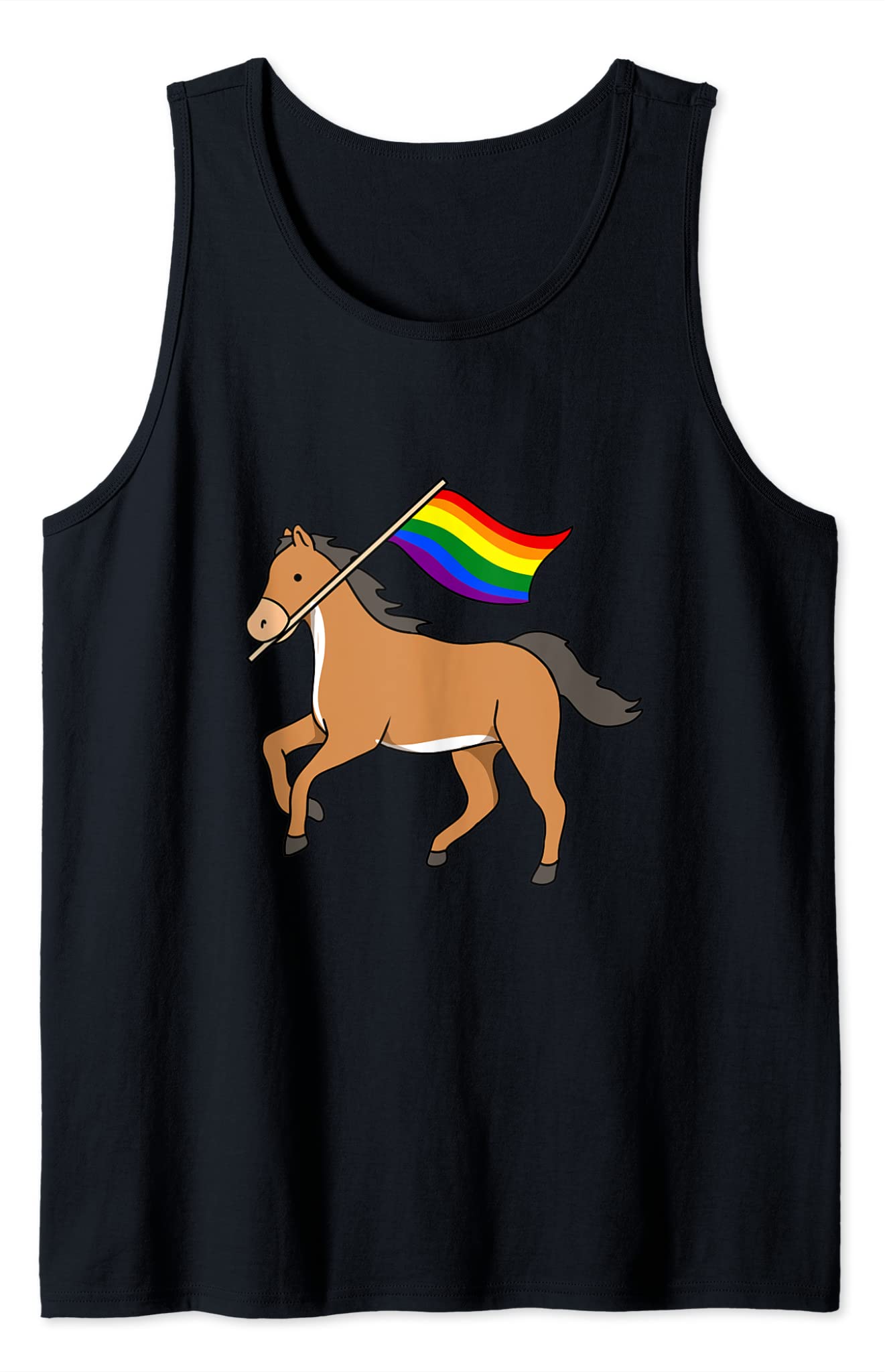 Gay Pride Horse Gay Pride Tank Top