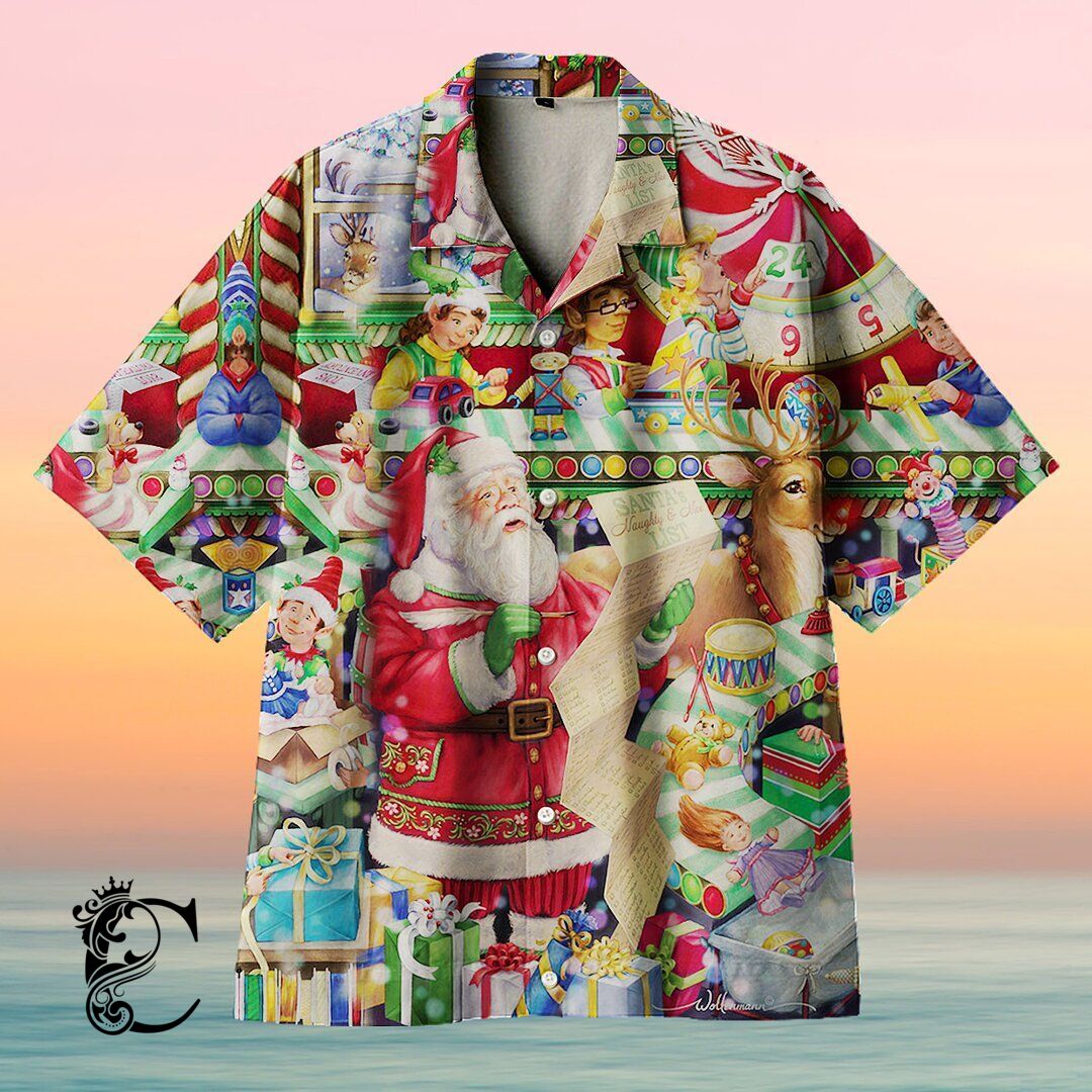 Amazing Christmas Toyland Unisex Hawaiian Shirt