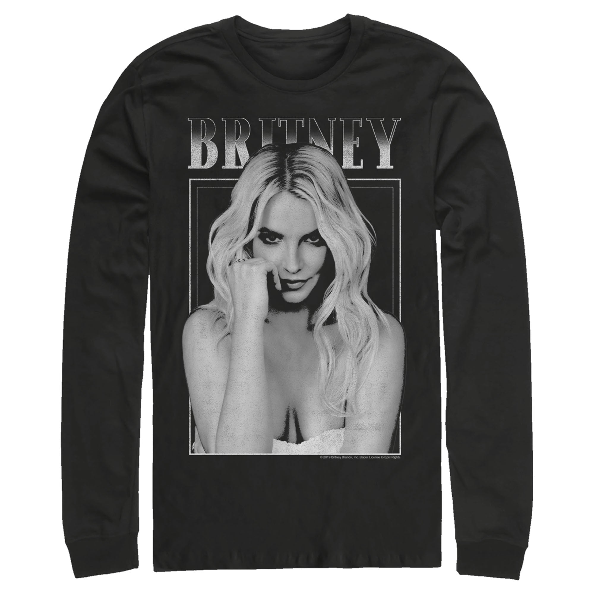 Britney Spears Men’S Secret Star  Long Sleeve Shirt