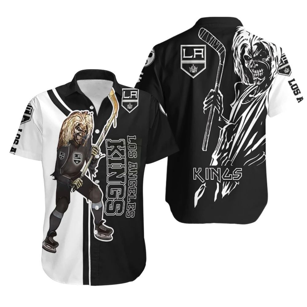 Los Angeles Kings And Zombie For Fan Hawaii Shirt Combo Beach Ha59873