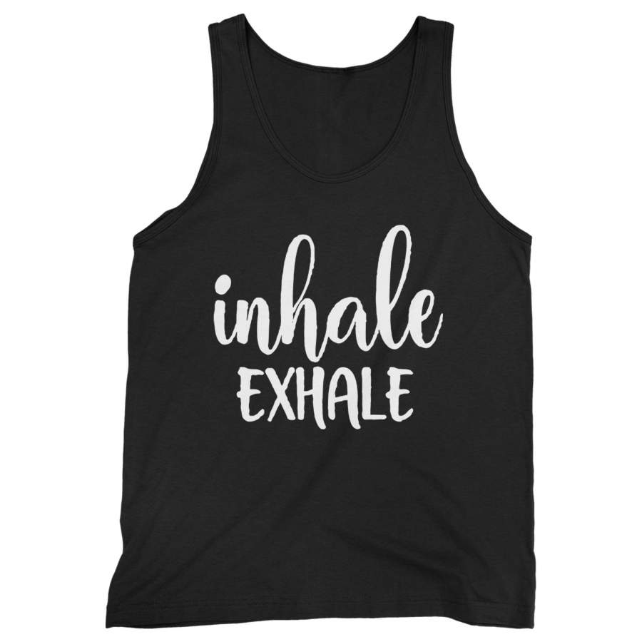 Yoga Lovers Inhale Exhale Meditation Man’s Tank Top