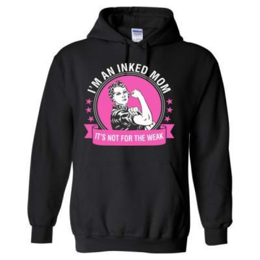 AGR I’M An Inked Mom It’s Not For The Weak – Heavy Blend™ Hooded Sweatshirt