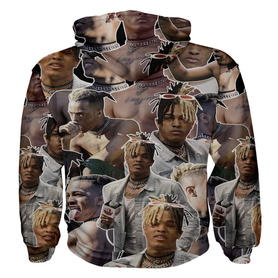 XXXTentacion Zip Hoodie T-Shirt – Modishmarketplaceaz Shop