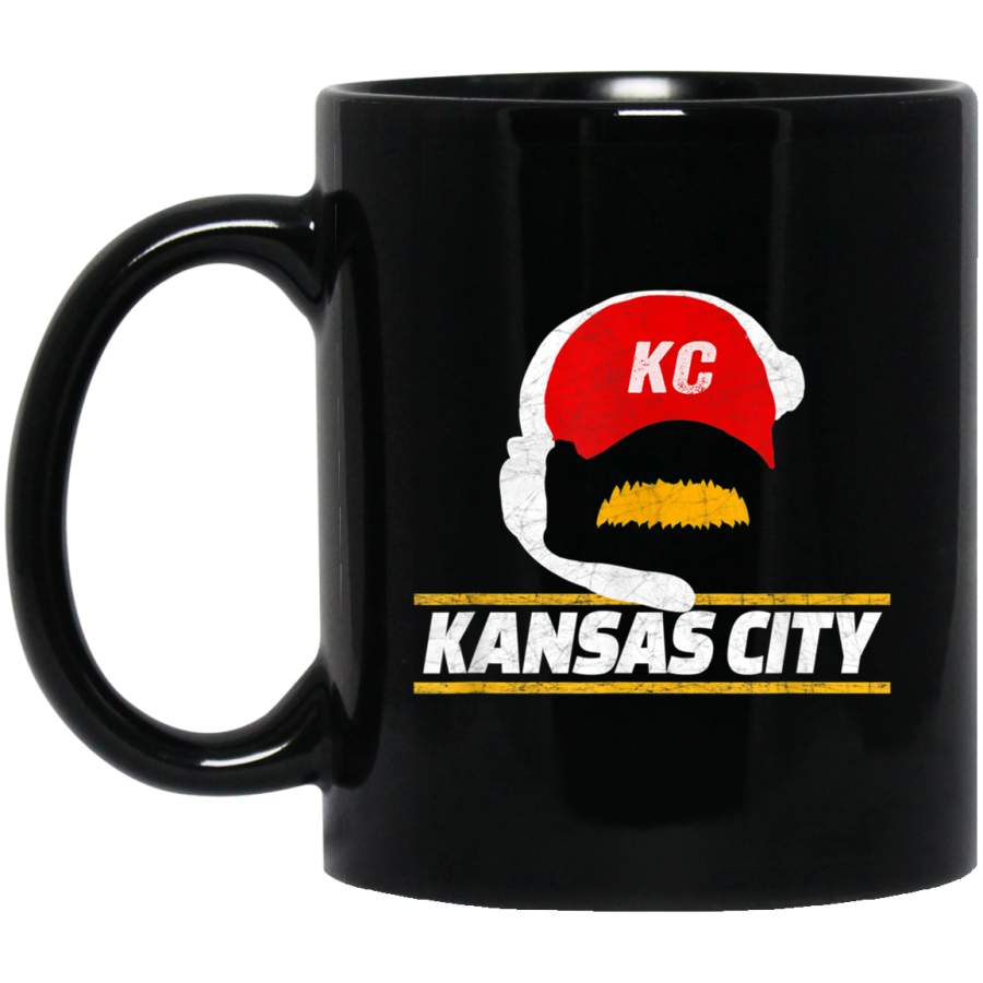 Coach KC Fan Kansas City Red Original Kc Design Mustache Mug