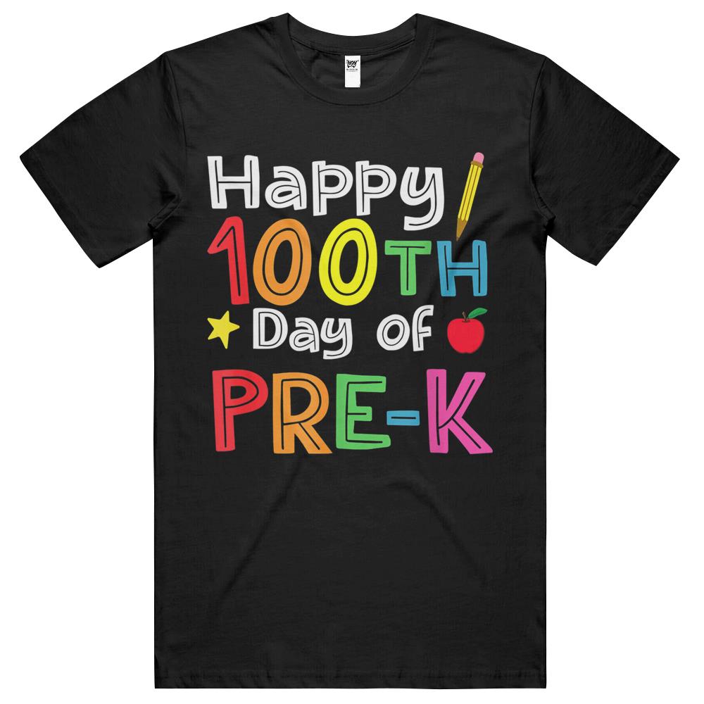 100 Days Of Pre K Teacher And Student Teacher Boy Girl T Shirts