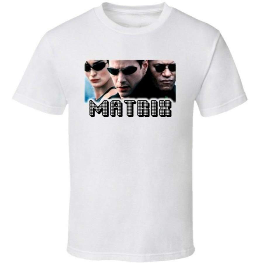 The Matrix Trinity Movie Keanu Reeves T Shirt