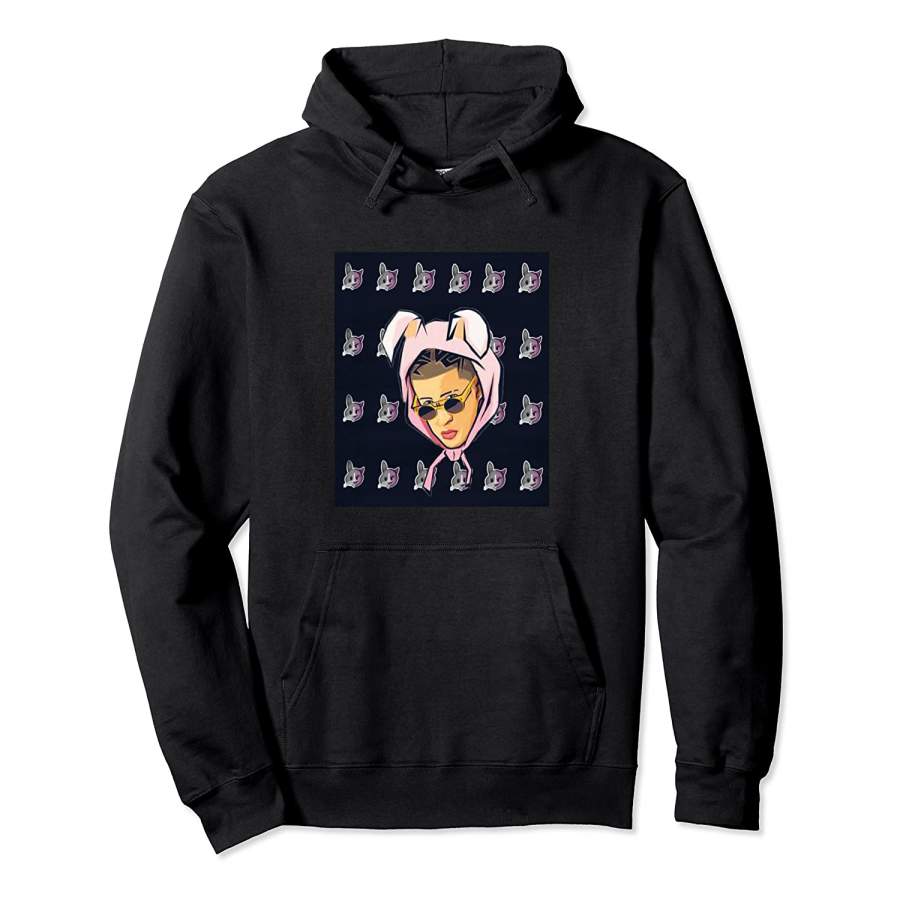 Bad Bunny Official Store Pullover Hoodie 3D Style874 All Over Printed