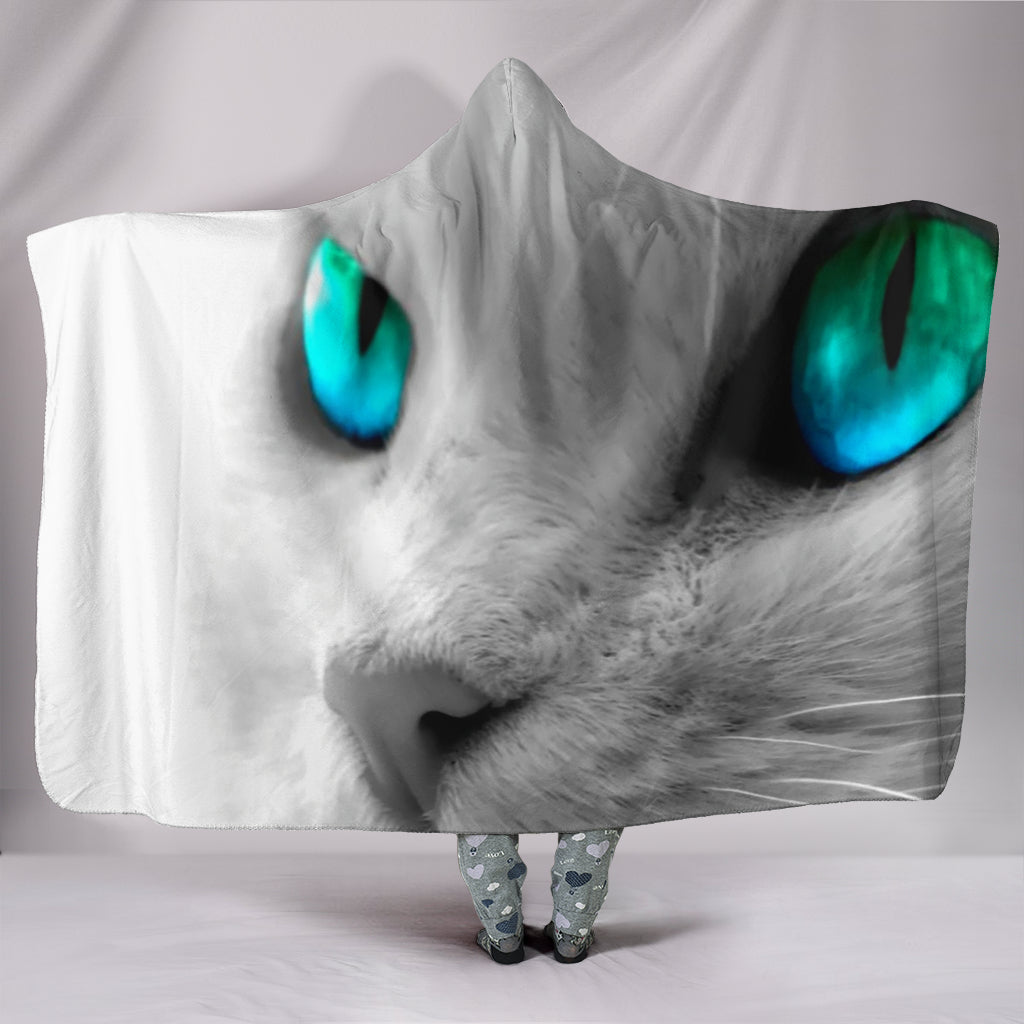 Cats Eyes Hooded Blanket - ReadingLLC