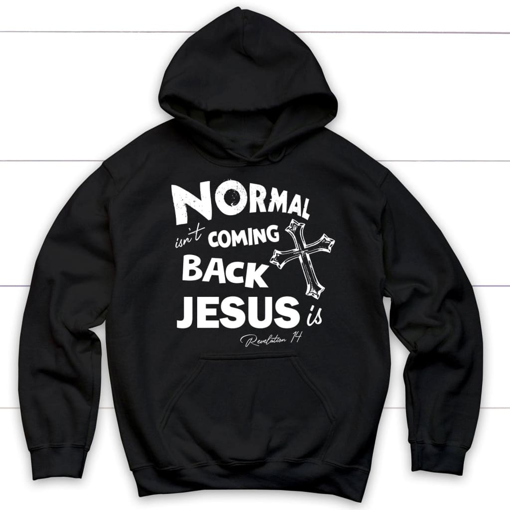 Normal Isn’T Coming Back Christian Hoodie, Jesus Hoodies