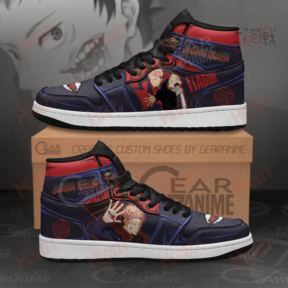 Yuji Itadori Jujutsu Kaisen Sneakers Anime Shoes Mn11