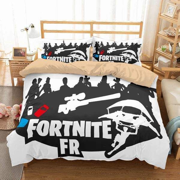 3D Customize Fortnite Bedding Set Duvet Cover 11