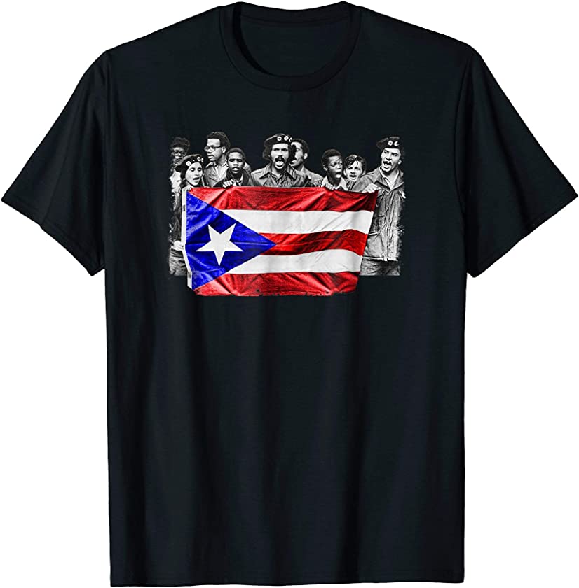 Young Lords Shirt Puerto Rican Flag Gift