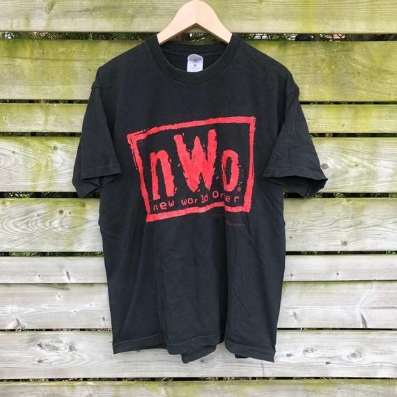 Vintage 1998 Nwo New World Order Wrestling Shirt