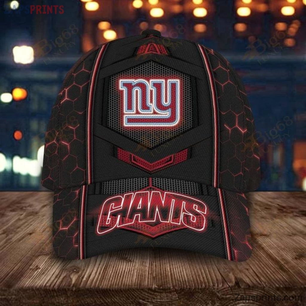 New York Giants V2 3D Classic Cap Gift For Fan Football Lovers